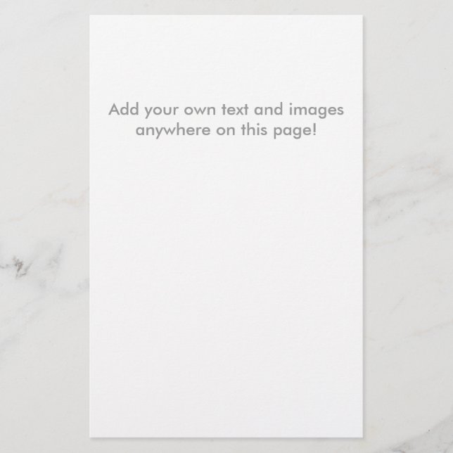 Papelaria Crie seu próprio artigo (Frente)