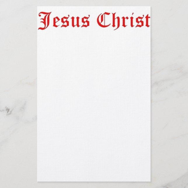Papelaria Cristo JESUS (Frente)