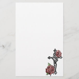 Papelaria Cruz de Sangue e Rosas