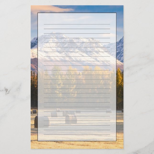 Papelaria Cultivo de Alaska (Frente)