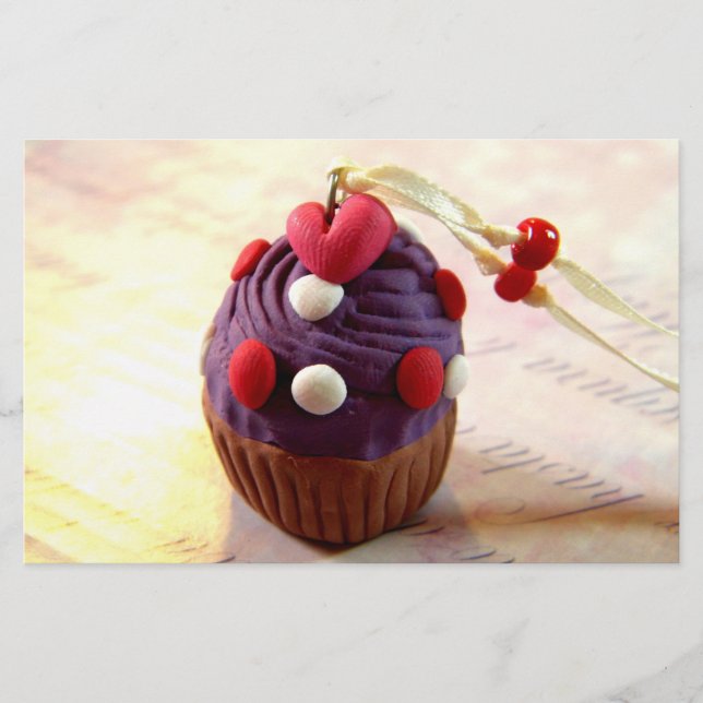 Papelaria Cupcake dos namorados (Frente)