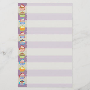Papelaria Cupcakes Lotsa Papel de Carta
