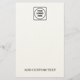 Papelaria Custom Logo Promotional Business letterhead