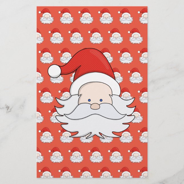 Papelaria Cute Santa Claus (Frente)