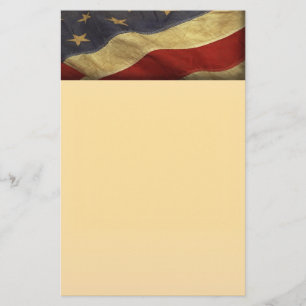 Papelaria da Bandeira Americana Angustiada