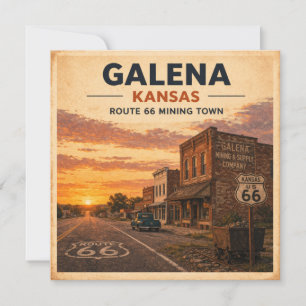 Papelaria da Cidade Mineira Galena Kansas Route 66