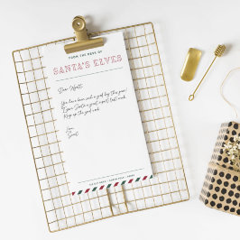 Papelaria Da Mesa do Vazio de Elves Papais noeis