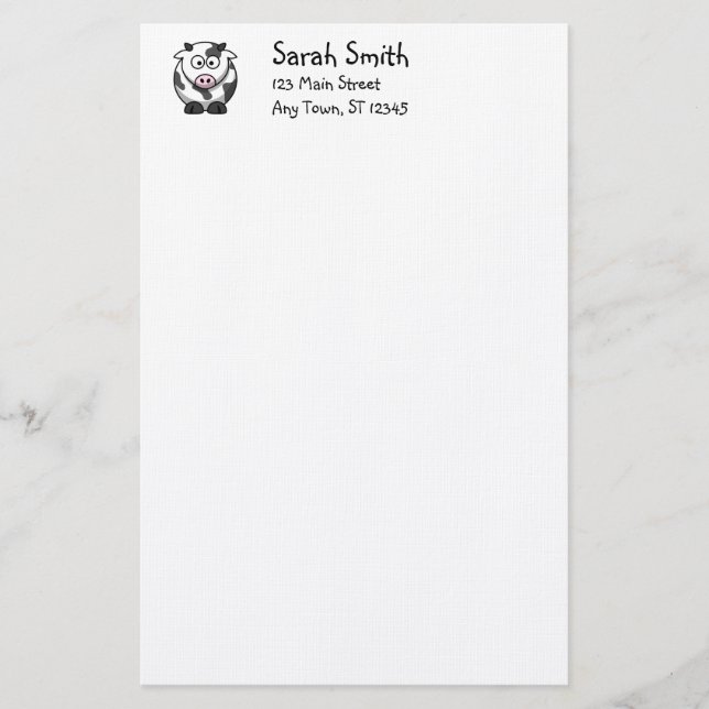 Papelaria da Vaca Fofa (Frente)