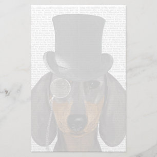 Papelaria Dachshund, Chapéu Formal e Chapéu