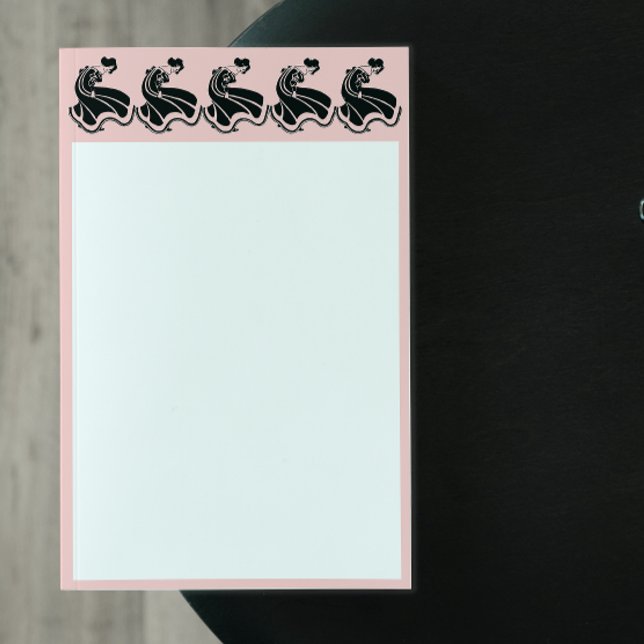 Papelaria Dançando Arte Nouveau Senhoras (Criador carregado)