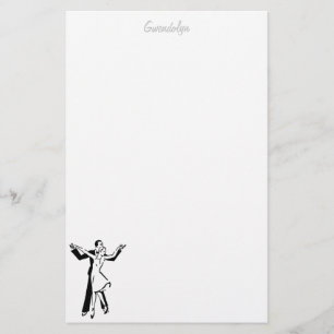 Papelaria Dancers stationery personalizado
