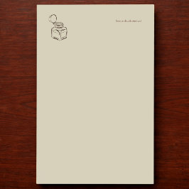 Papelaria Dark Academia Ink Pot – Minimalist Vintage Library