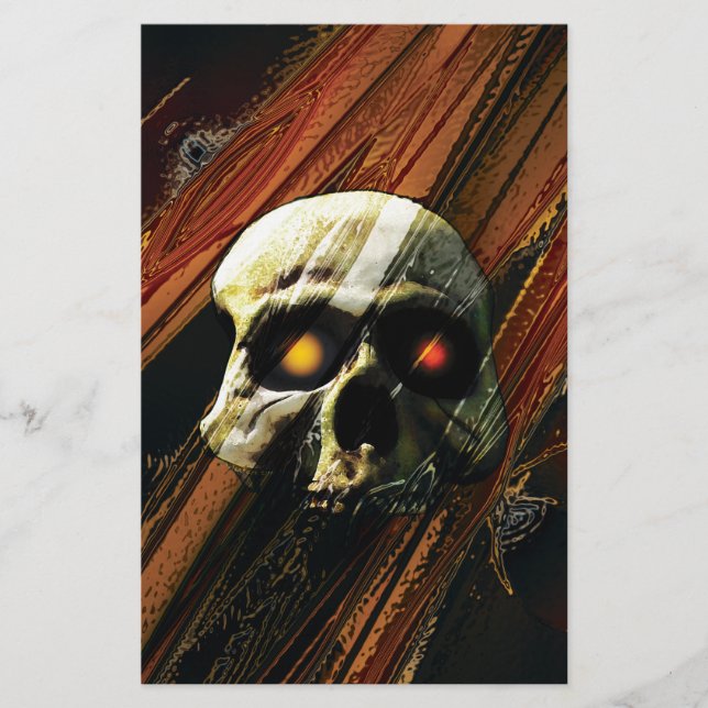 Papelaria Dark Skull (Frente)