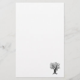 Papelaria de Árvore de Inverno