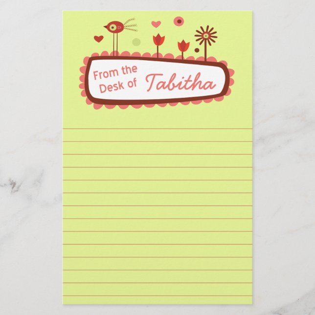 Papelaria de Aves (Frente)