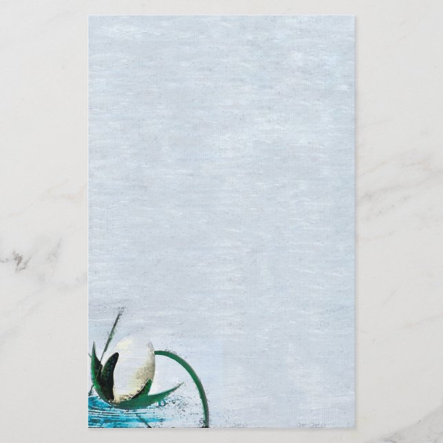 papelaria de bud de água (Frente)