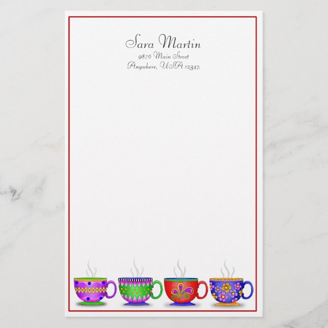 Papelaria De Café, (Frente)