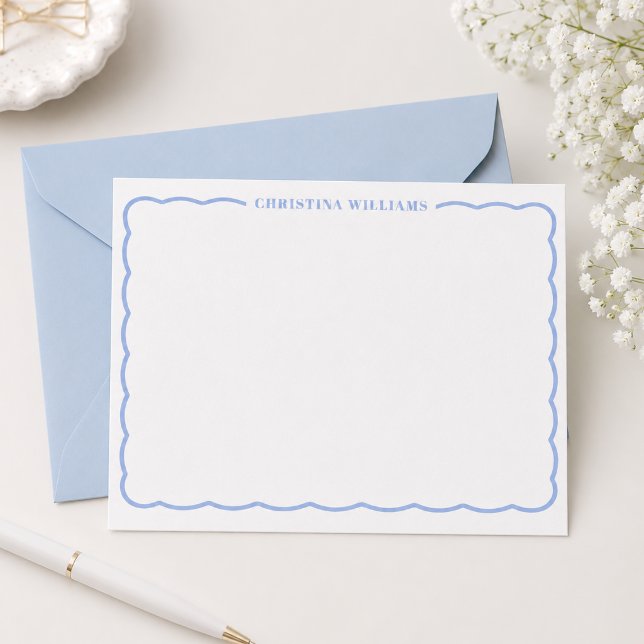 Papelaria de Cartão de Nota Personalizado (Criador carregado)