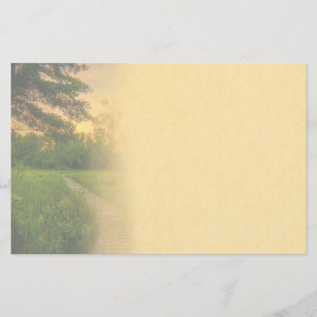 Papelaria de Casamento Sunset Country (Frente)