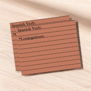 Papelaria de Flashcard de Aprendizado de Idiomas e