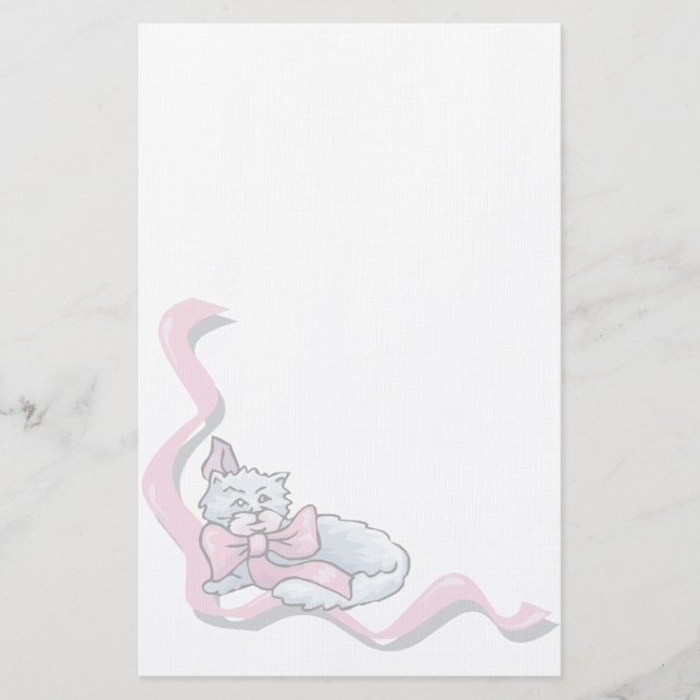Papelaria de Gato de Pet Animais (Frente)