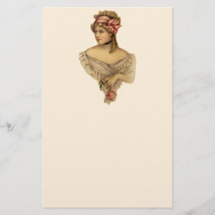 Papelaria de Mulher Vitoriana