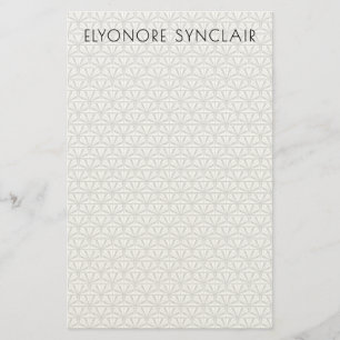 Papelaria Deco Art Geométrico Minimalista Elegante Personali