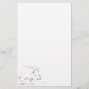 Papelaria Desenho do Lápis de Porcos