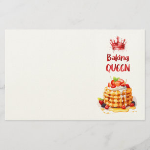 Papelaria design de bolo doce