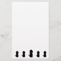 Design de cachorro Goldendoodle preto