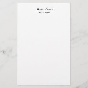 Papelaria Design de caligrafia profissional incrível e único