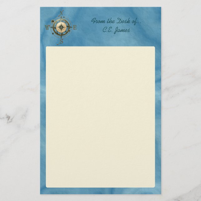 Papelaria Design de Compass Fantasy (Frente)