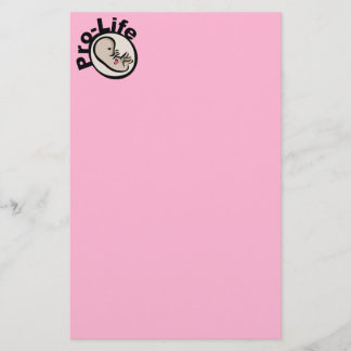 Papelaria Design de Feto Pro-Life
