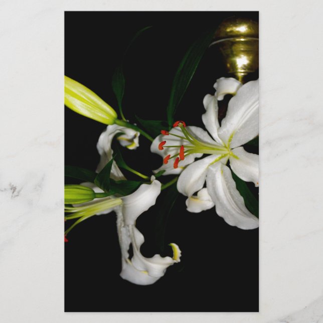 Papelaria Design irlandês - Coleção de Flores (Frente)