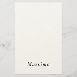 Papelaria Design Moderno Elegante Único Pessoal