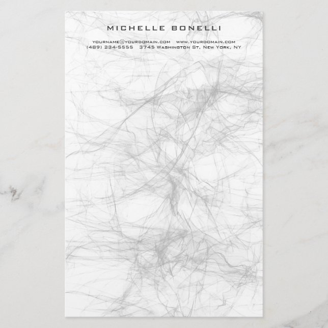 Papelaria Design profissional minimalista moderna (Frente)