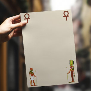 Papelaria Deus e deusa egípcios