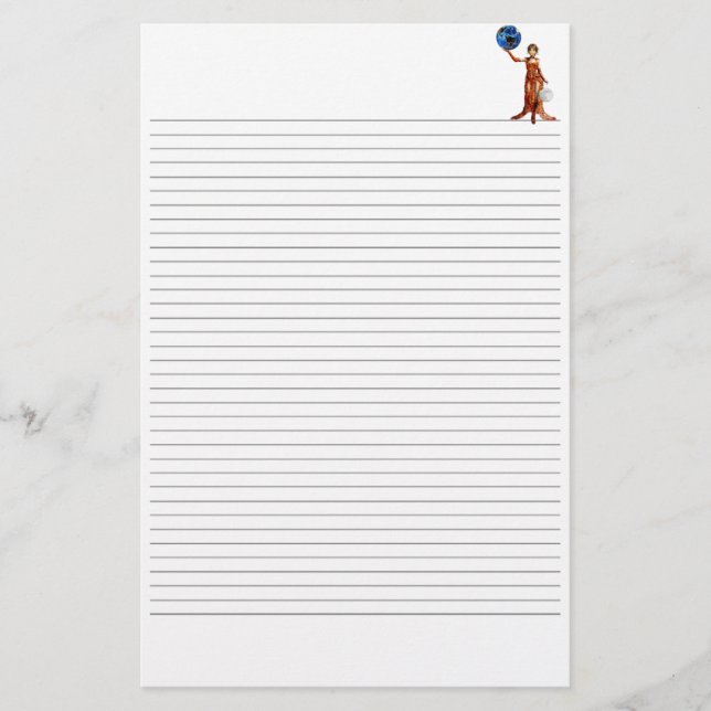 Papelaria Deusa da Carta Universa (Frente)