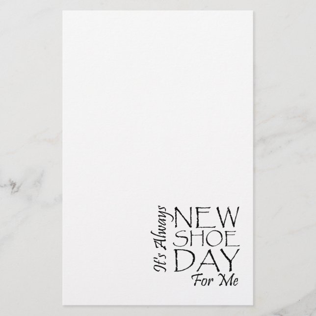 Papelaria Dia novo dos calçados do T (Frente)