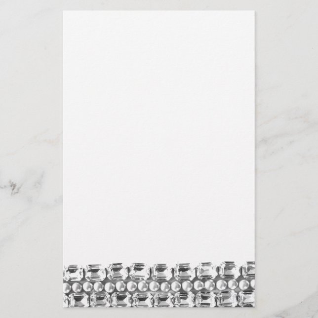 Papelaria Diamantes e pérolas de cerveja (Frente)