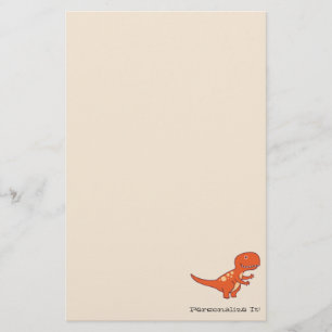 Papelaria Dinossauro Vermelho 0219