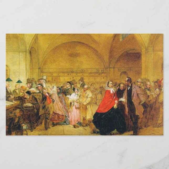 Papelaria Dividendos no Bank of England (Bolsa de Valores) (Frente)