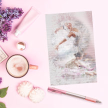 Dois Ballerinas Dance Lined