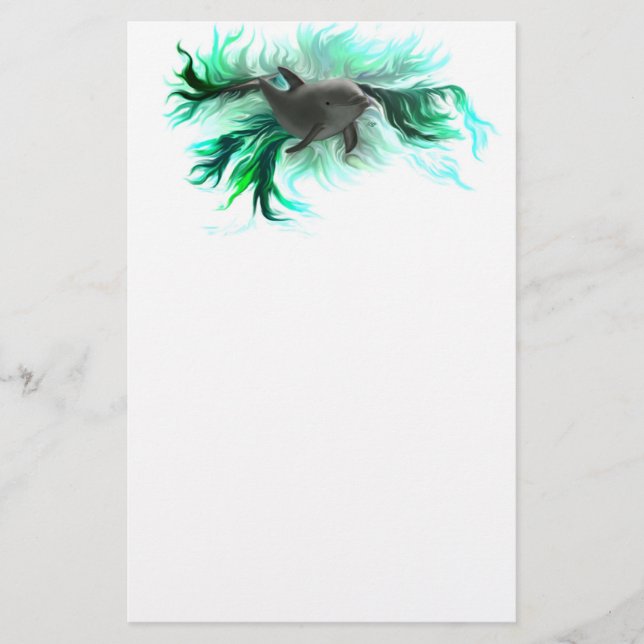 Papelaria Dolphin Baby (Frente)