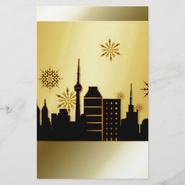 Papelaria Dourado Natal (Frente)