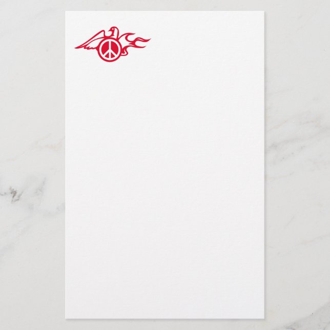 Papelaria Dove of peace (Frente)