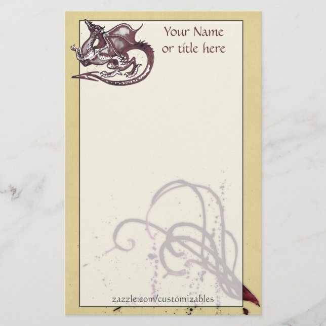 Papelaria Dragon Stationery (Frente)