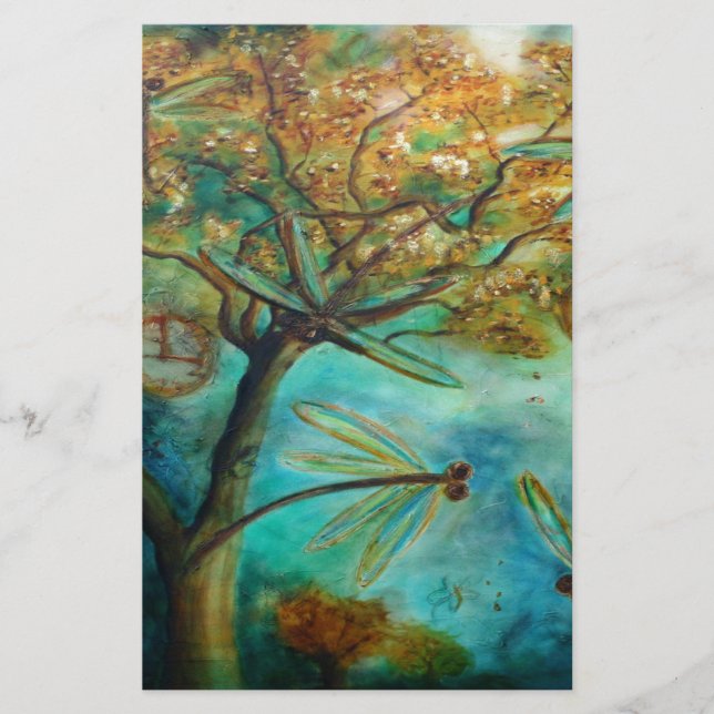 Papelaria Dragonfly Flirtation (Frente)