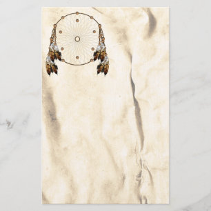 Papelaria Dream Catcher Native American Stationery