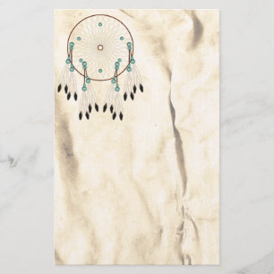 Papelaria Dream Catcher Native American Stationery